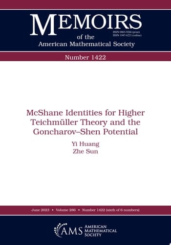 McShane Identities for Higher Teichmüller Theory and the Goncharov–Shen Potential