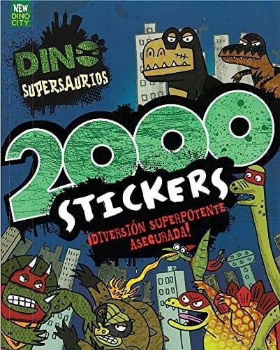 Dino Supersaurios 2000 Stickers
