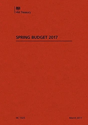 Spring Budget 2017