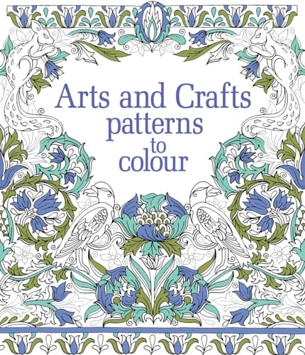 Arts and Crafts Patterns to Colour