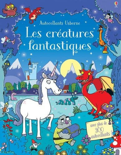 Les créatures fantastiques Avec plus de 300 autocollants