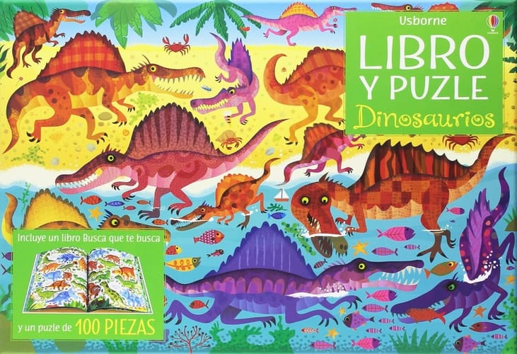DINOSAURIOS LIBRO PUZZLE