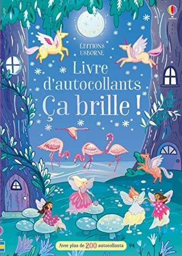 Livre d'autocollants Ca brille !