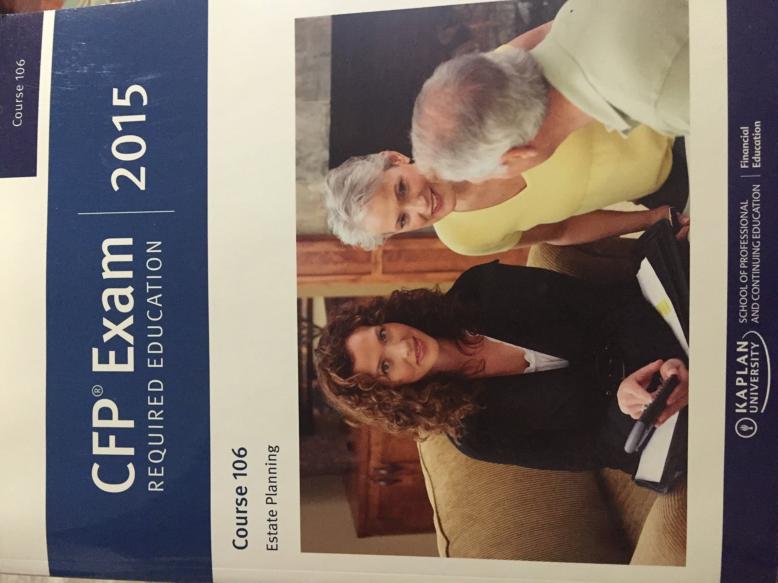 CFP Required Education 2015: Estate Planning