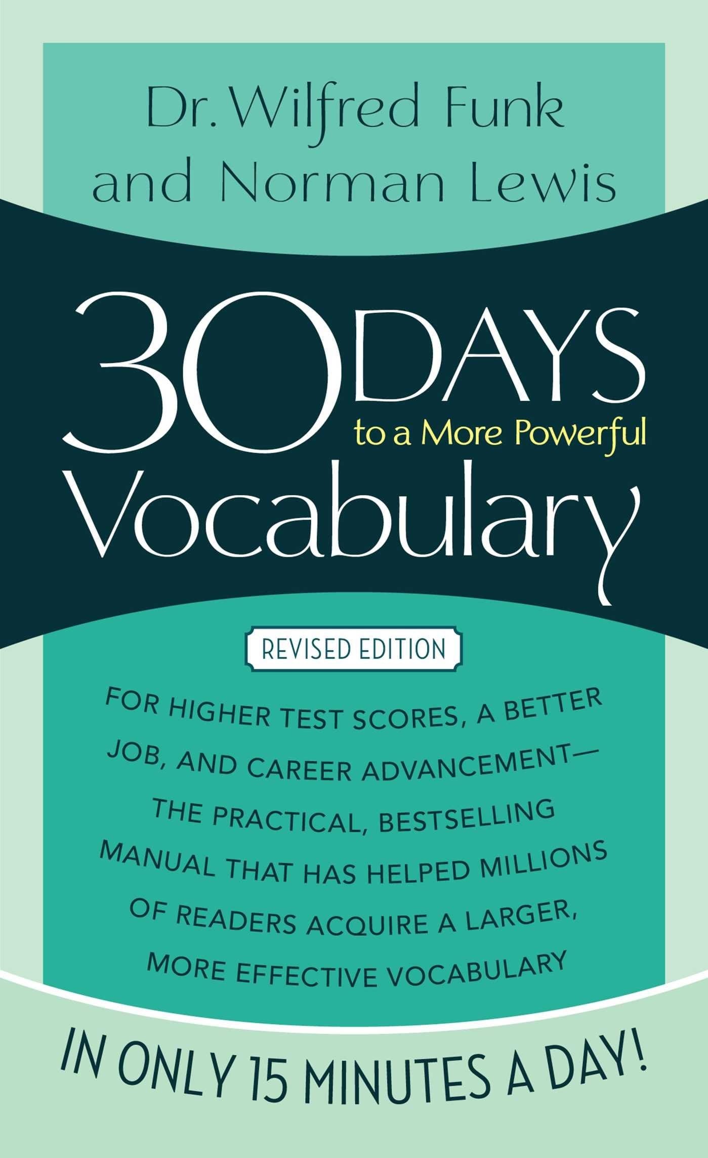 30 Days to a More Powerful Vocabulary [Paperback] [Jan 01, 2012] Funk