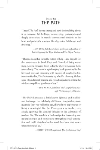 The Path What Chinese Philosophers Can Teach Us About the Good Life