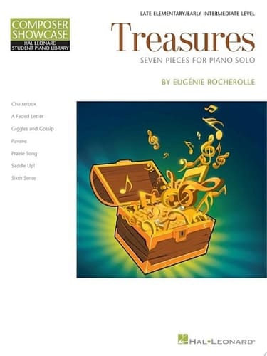 Treasures (Songbook) Hal Leonard Student Piano Library Composer Showcase