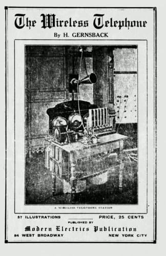 The Wireless Telephone, First Edition 1910