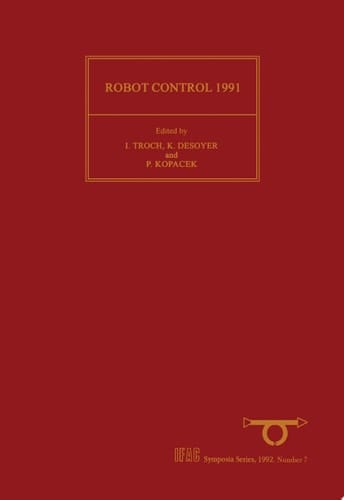 Robot Control 1991 (SYROCO'91)