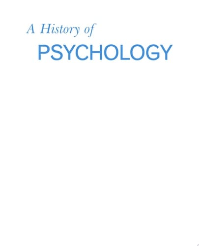 A History of Psychology A Global Perspective