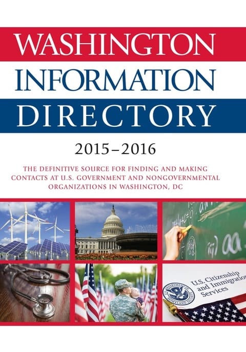 Washington Information Directory 2015-2016