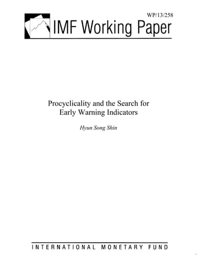 Procyclicality and the Search for Early Warning Indicators