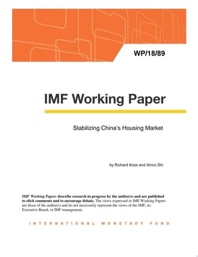 Stabilizing China’s Housing Market