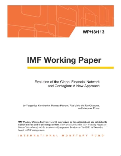 Evolution of the Global Financial Network and Contagion: A New Approach