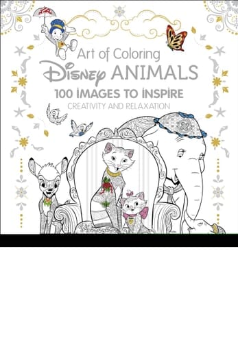 Art of Coloring: Disney Animals 100 Images to Inspire Creativity and Relaxation