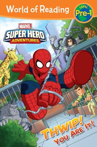 World of Reading: Super Hero Adventures: Thwip! You Are It! Level Pre-1