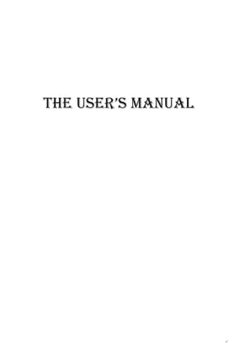 The User's Manual