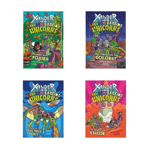 Xander and the Rainbow-Barfing Unicorns