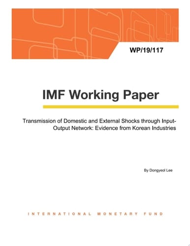 Transmission of Domestic and External Shocks through Input-Output Network: Evidence from Korean Industries
