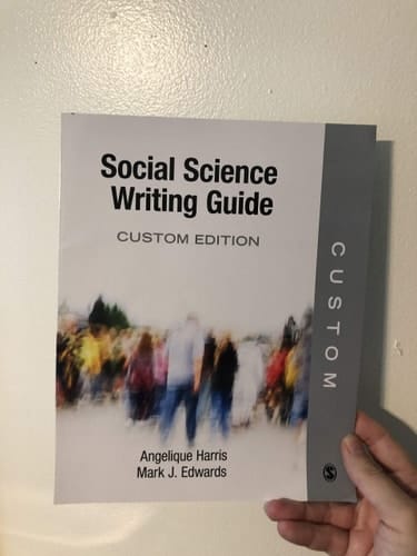 Sage Writing Guide for Social Sciences