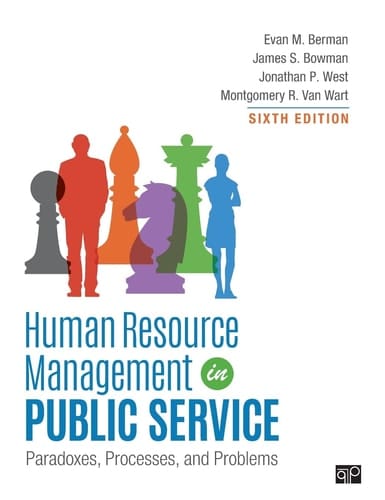 Human Resource Management in Public Service Paradoxes, Processes, and Problems