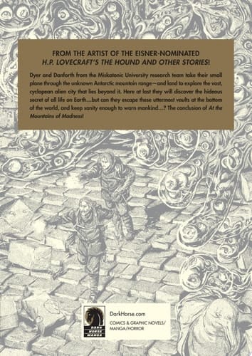 H.P. Lovecraft's At the Mountains of Madness Volume 2 (Manga)