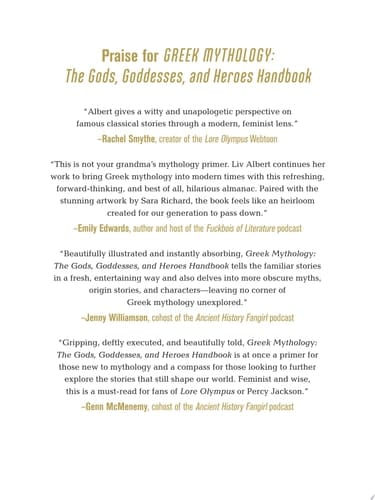 Greek Mythology: The Gods, Goddesses, and Heroes Handbook From Aphrodite to Zeus, a Profile of Who's Who in Greek Mythology