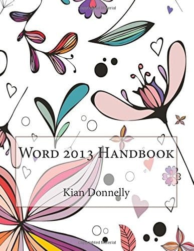 Word 2013 Handbook