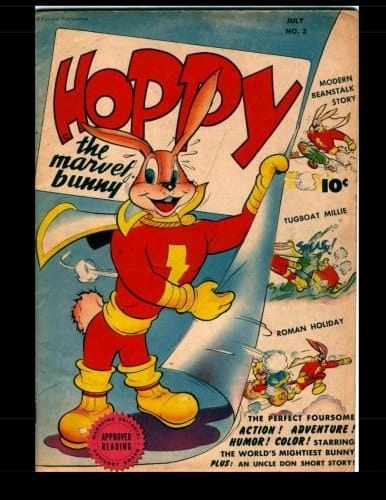 Hoppy the Marvel Bunny #3 Captain Marvel Bunny!