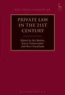 Private Law in the 21st Century