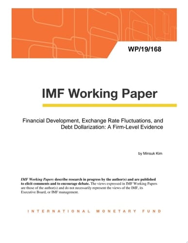 Financial Development, Exchange Rate Fluctuations and Debt Dollarization: A Firm-Level Evidence