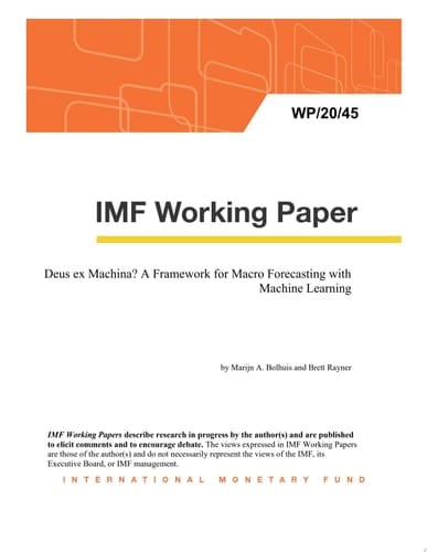 Deus ex Machina? A Framework for Macro Forecasting with Machine Learning