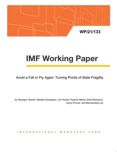 Avoid a Fall Or Fly Again: Turning Points of State Fragility