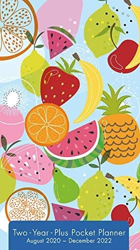 2021 Citrus Delights Two-year-plus Pocket Planner: August 2020 - December 2022