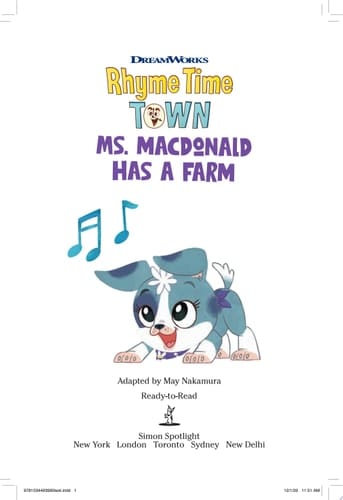 Ms. MacDonald Has a Farm Ready-to-Read Pre-Level 1