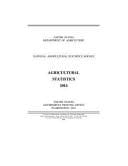 Agricultural Statistics 2014