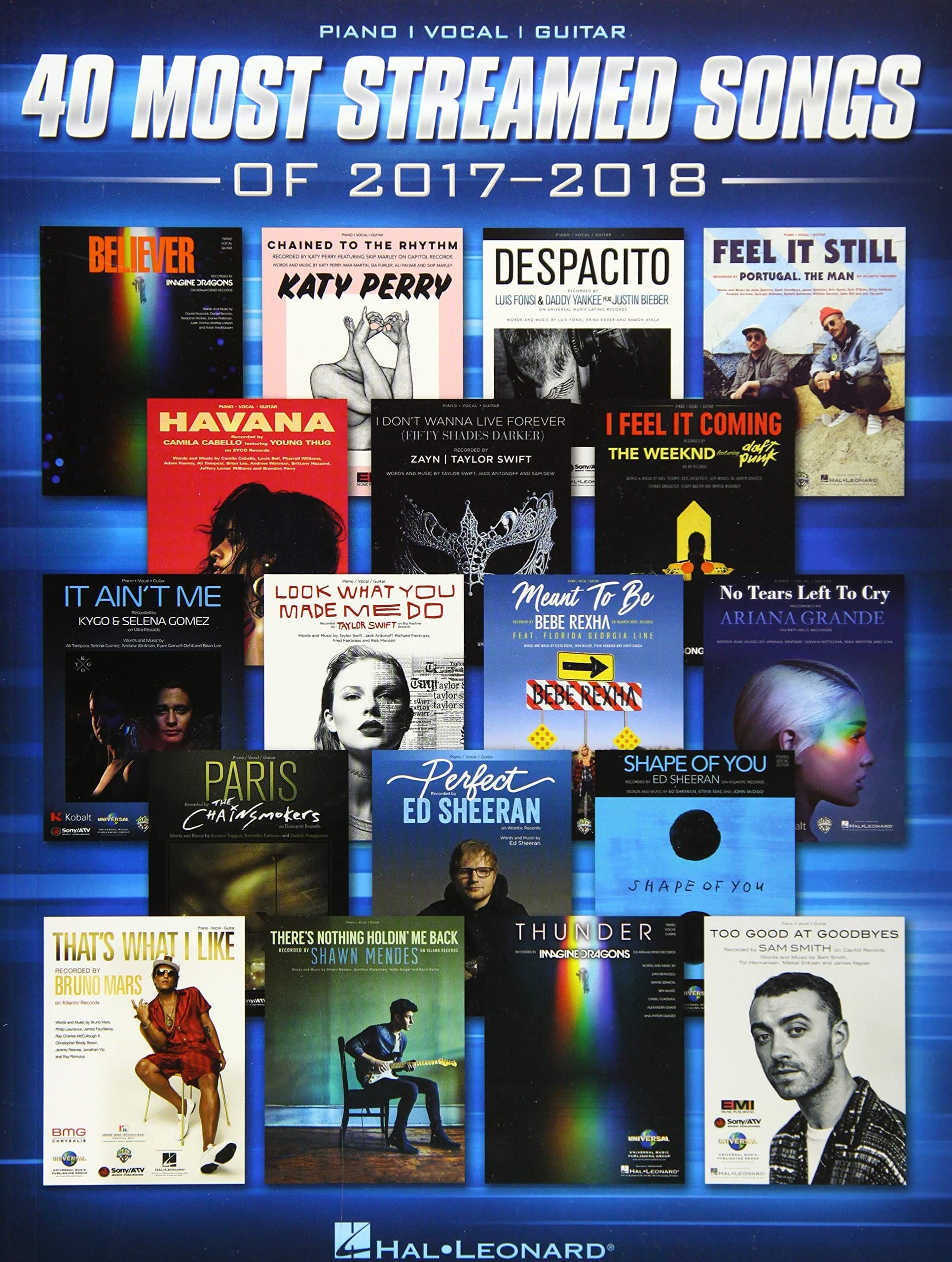 40 Most Streamed Songs of 2017-2018