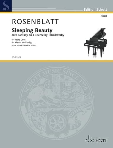 Sleeping Beauty Jazz Fantasy on a Theme by Tchaikovsky Piano 4 Hands