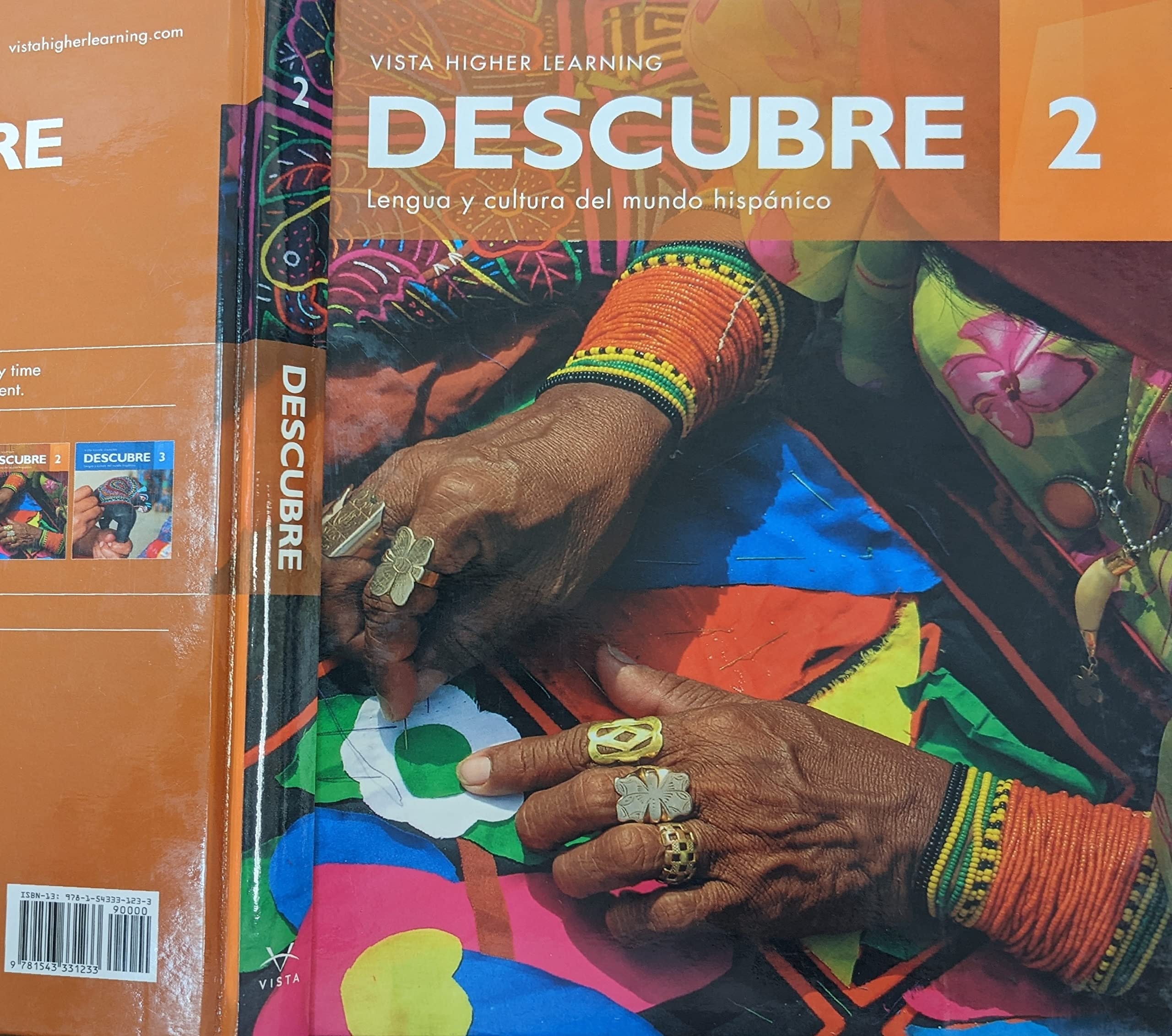 Descubre 2, Lengua y Cultura del Mundo Hispanico, c.2022, 9781543331233, 1543331238