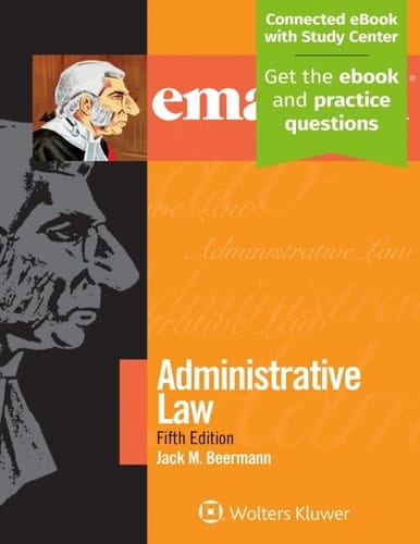 Emanuel Law Outlines for Administrative Law