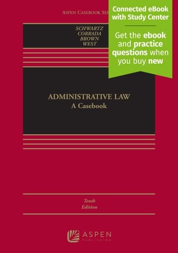 Administrative Law A Casebook
