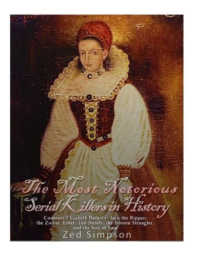 The Most Notorious Serial Killers in History Countess Elizabeth Bathory, Jack the Ripper, the Zodiac Killer, Ted Bundy, the B