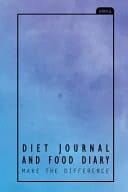 Diet Journal and Food Diary Pastel Design : 100 Days Make the Difference (Size 6x9 )
