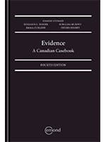 Evidence A Canadian Casebook