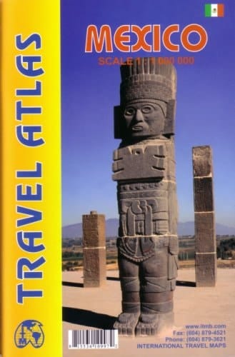 Mexico Travel Atlas Scale 1:1 000 000