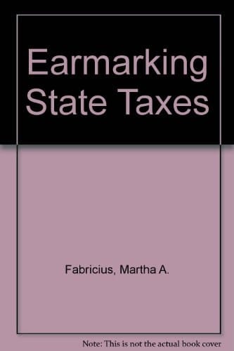 Earmarking State Taxes
