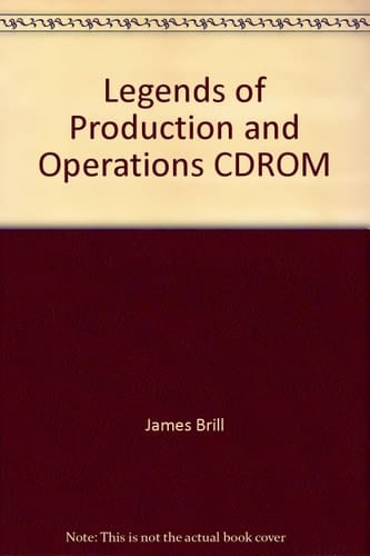 Legends of Production and Operations CDROM