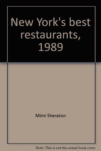 New York's Best Restaurants, 1989