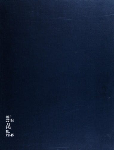 A Bibliography of American Indian Land Claims