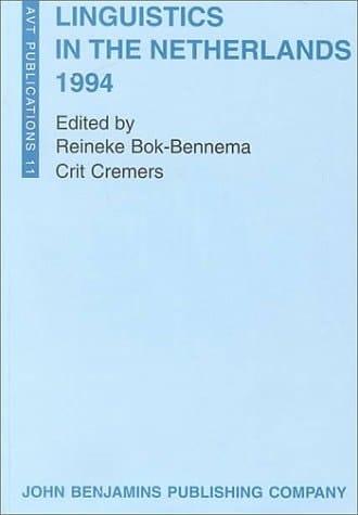 Linguistics in the Netherlands 1994